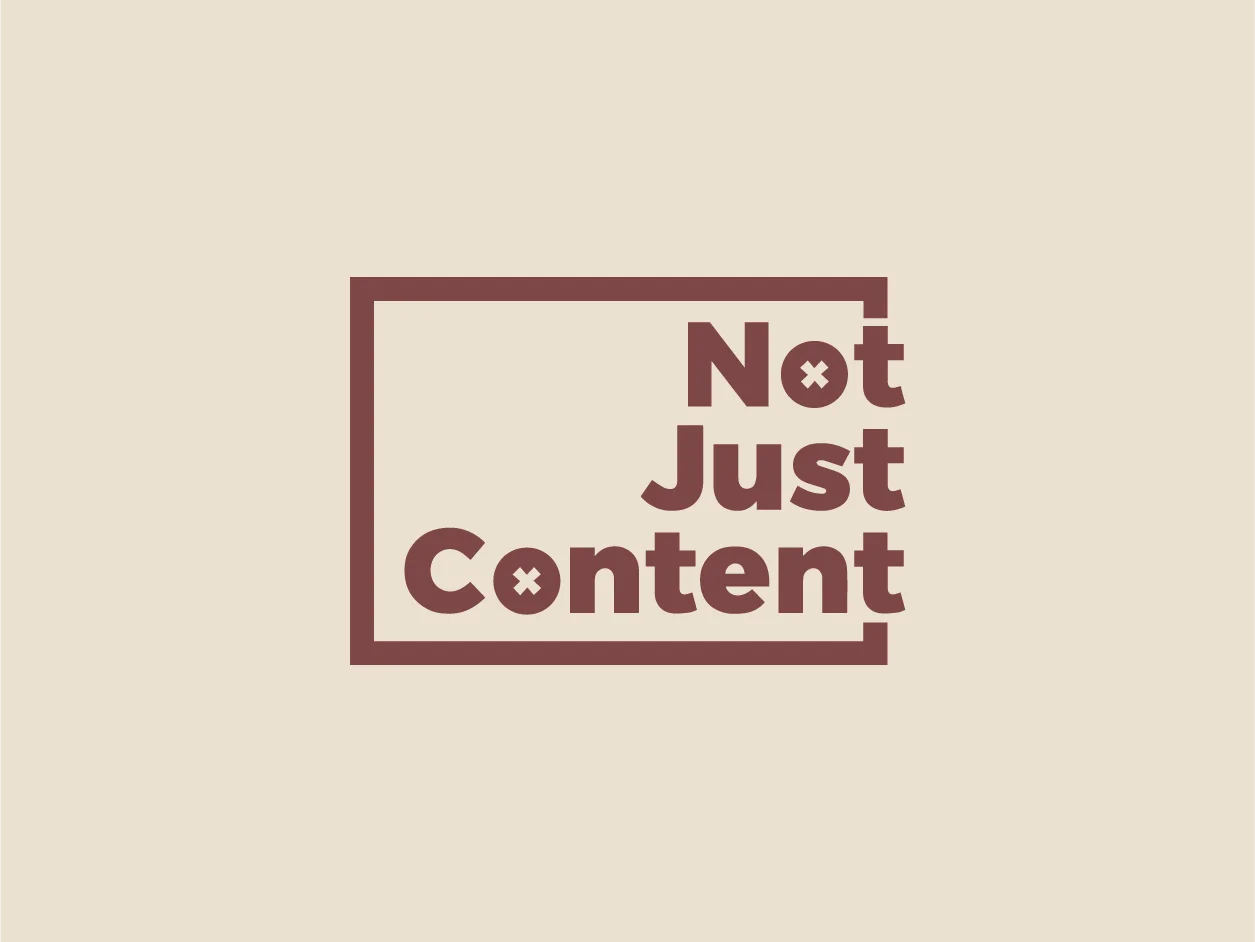Not Just Content – variant 2
