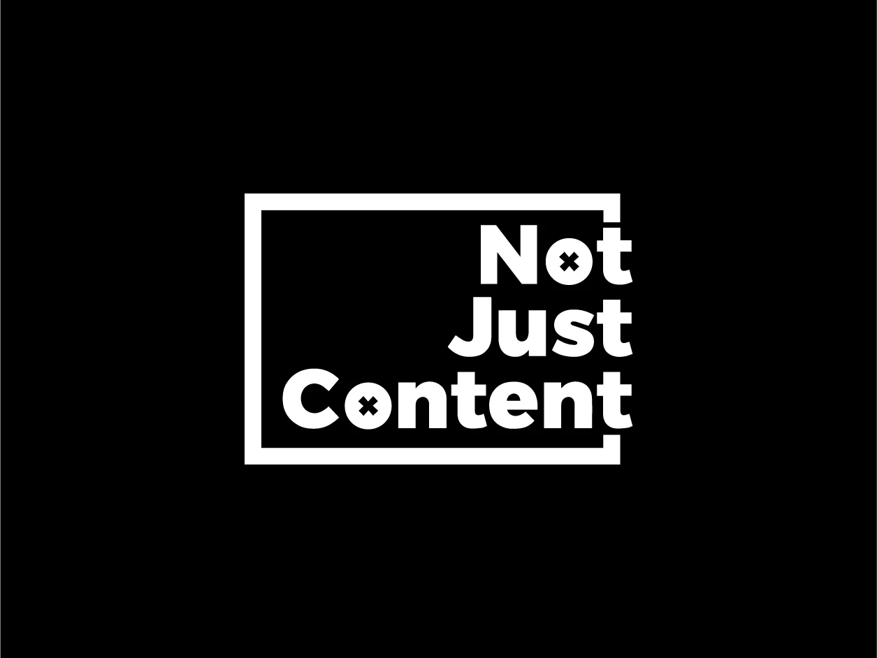 Not Just Content – variant 3